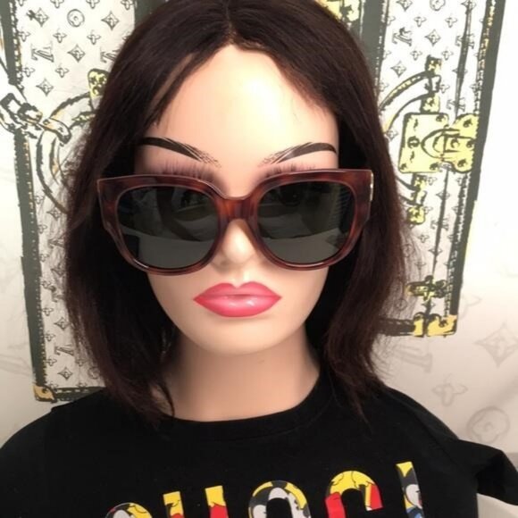 New Authentic Gucci Brown Sunglasses GG0142SA 002 - Picture 6 of 11